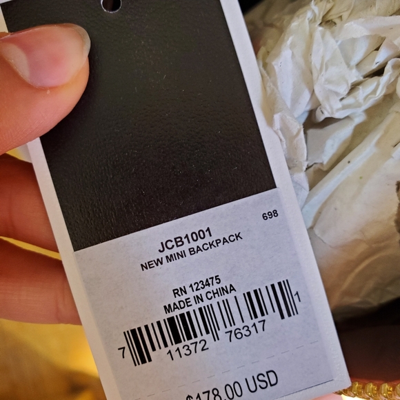 Juicy Couture Rare Velour Mini Backpack - Picture 5 of 8